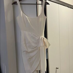 cinq a sept waverly Mini Dress with Side Bow